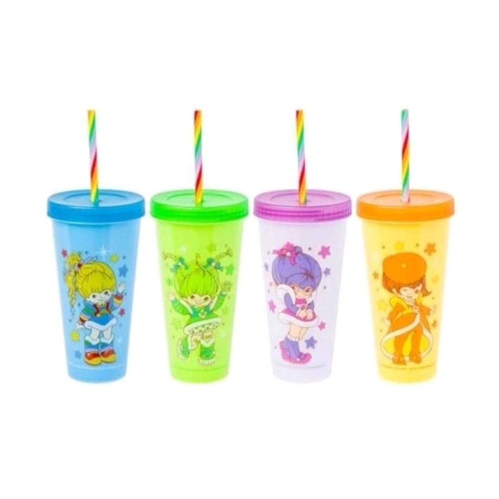 Rainbow Brite Starlite, 4 Pack Color Changing Tumbler, 24oz